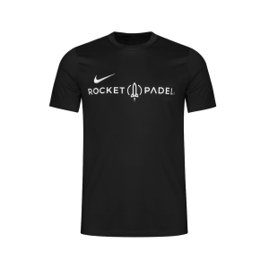 Nike Men's Tee Powered by Rocket Padel 2021 | Black
