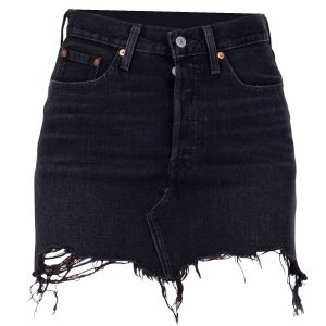 Deconstructed Skirt Ill Fated, Blacks, 28, Levis
