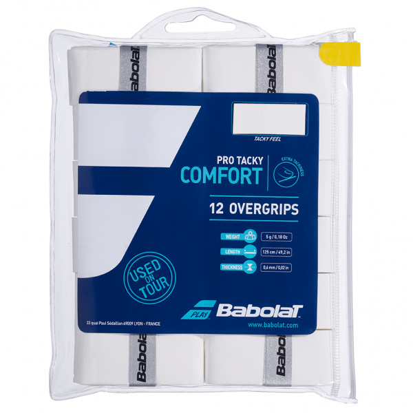 Babolat Pro Tacky 12-pack White