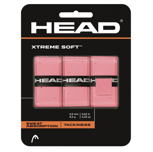 Head Xtreme Soft 3-pack rosa