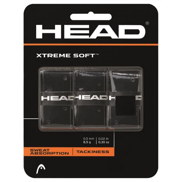 Head Xtreme Soft 3-pack svart