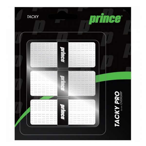 Prince Tacky Pro Overgrip 3-pack White