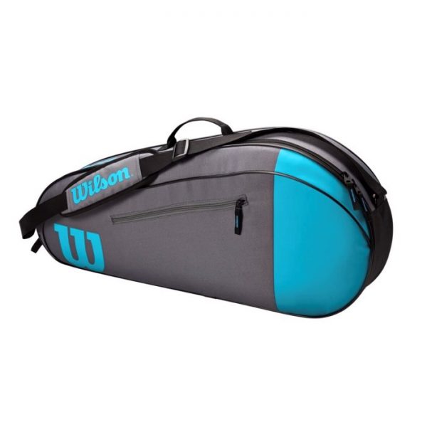 Wilson Team 3 Bag Blue/Gray