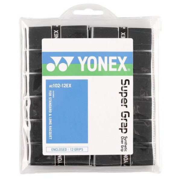 Yonex Super Grap 12-pack Black