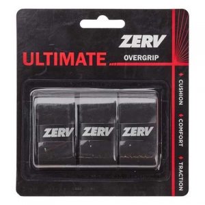 ZERV Ultimate Overgrip Svart 3-pack